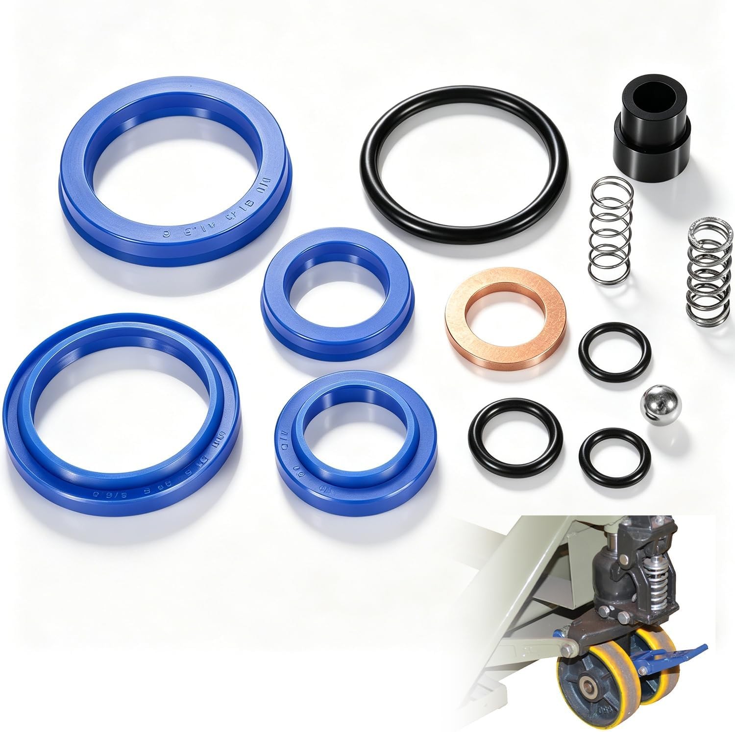 Seal Kit for Pallet Jack Mule Wesco 5000 272748 WIC 5000X Wesley WE 270158