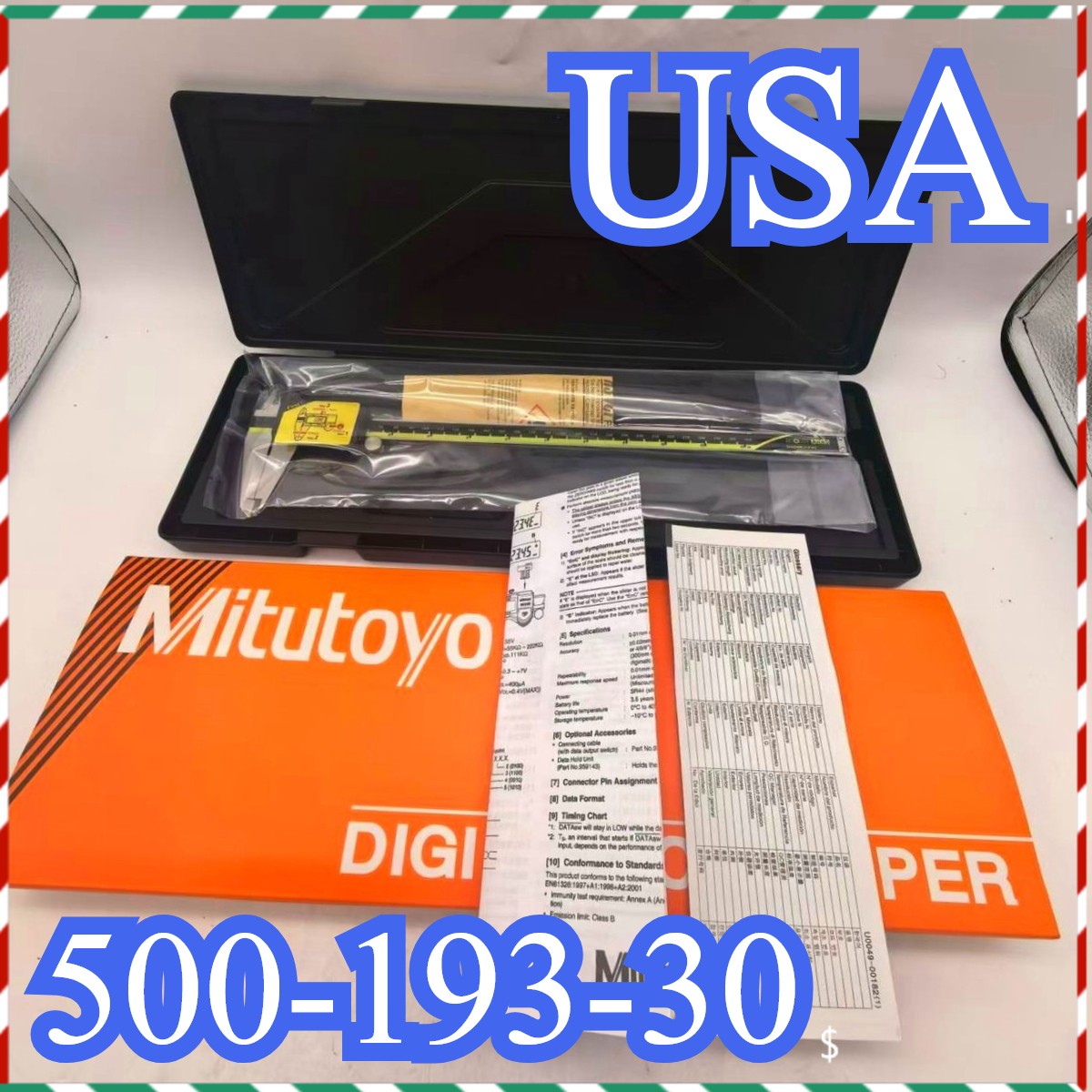 500-193-30 Mitutoyo Japan 300mm/12″ Absolute Digital Digimatic Vernier Caliper