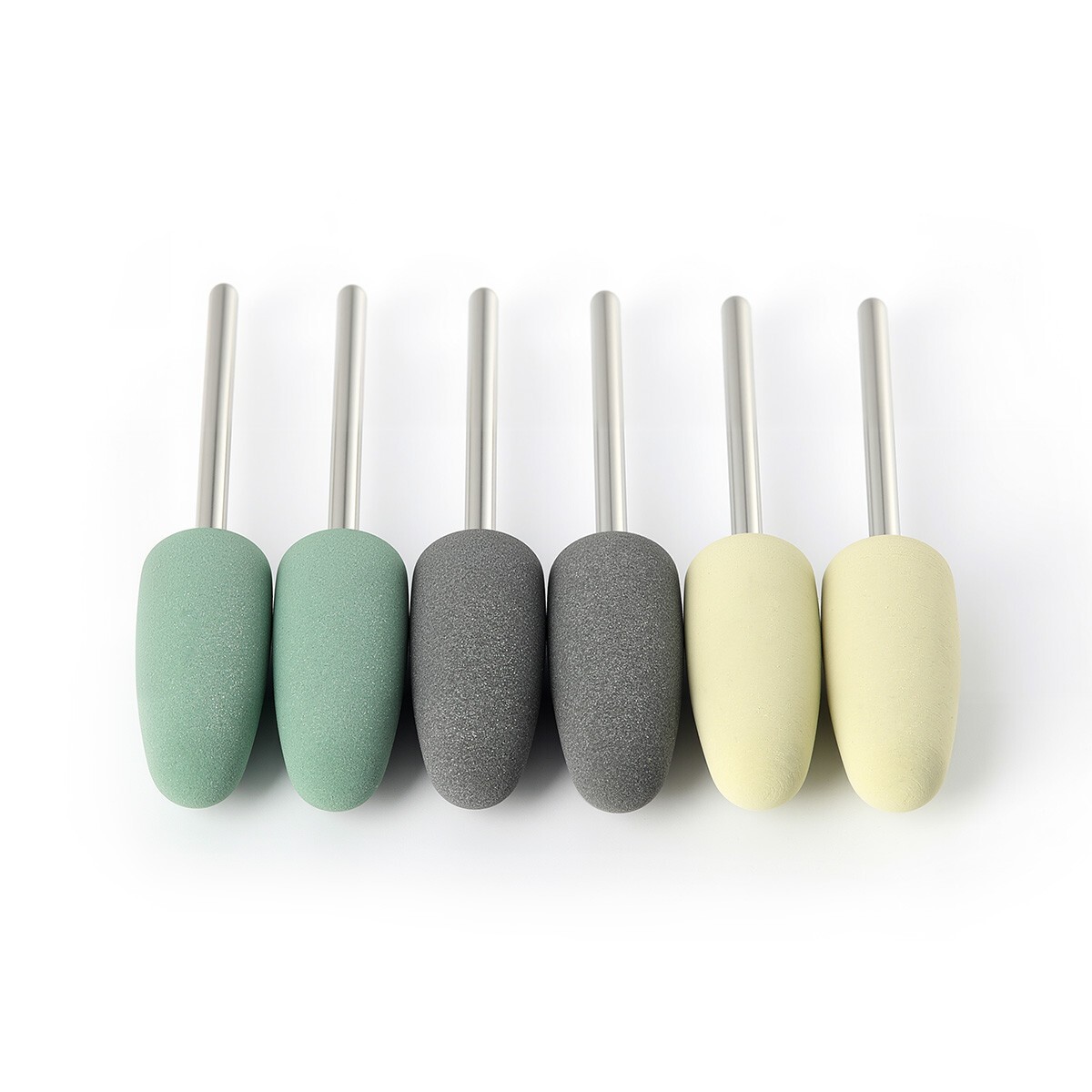 8PCS Dental Burs Resin Base Hidden Denture Polishing Acrylic HP Low-Speed 2.35mm