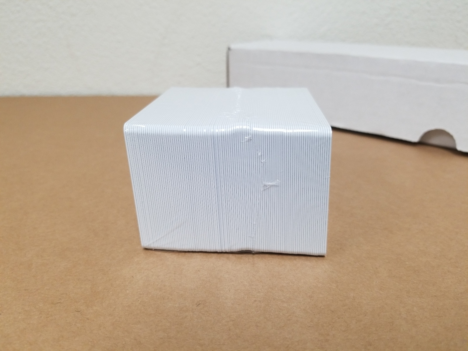 100 Blank White PVC Cards, CR80.30 Mil, High Quality for Color and UV Printing