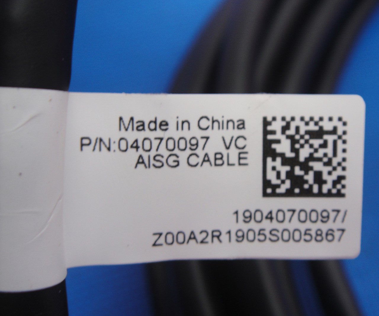 New AISG Connecting Cable 04070097 VC CT52-1608ZK1H PLC Processor Parts 15ft 5m