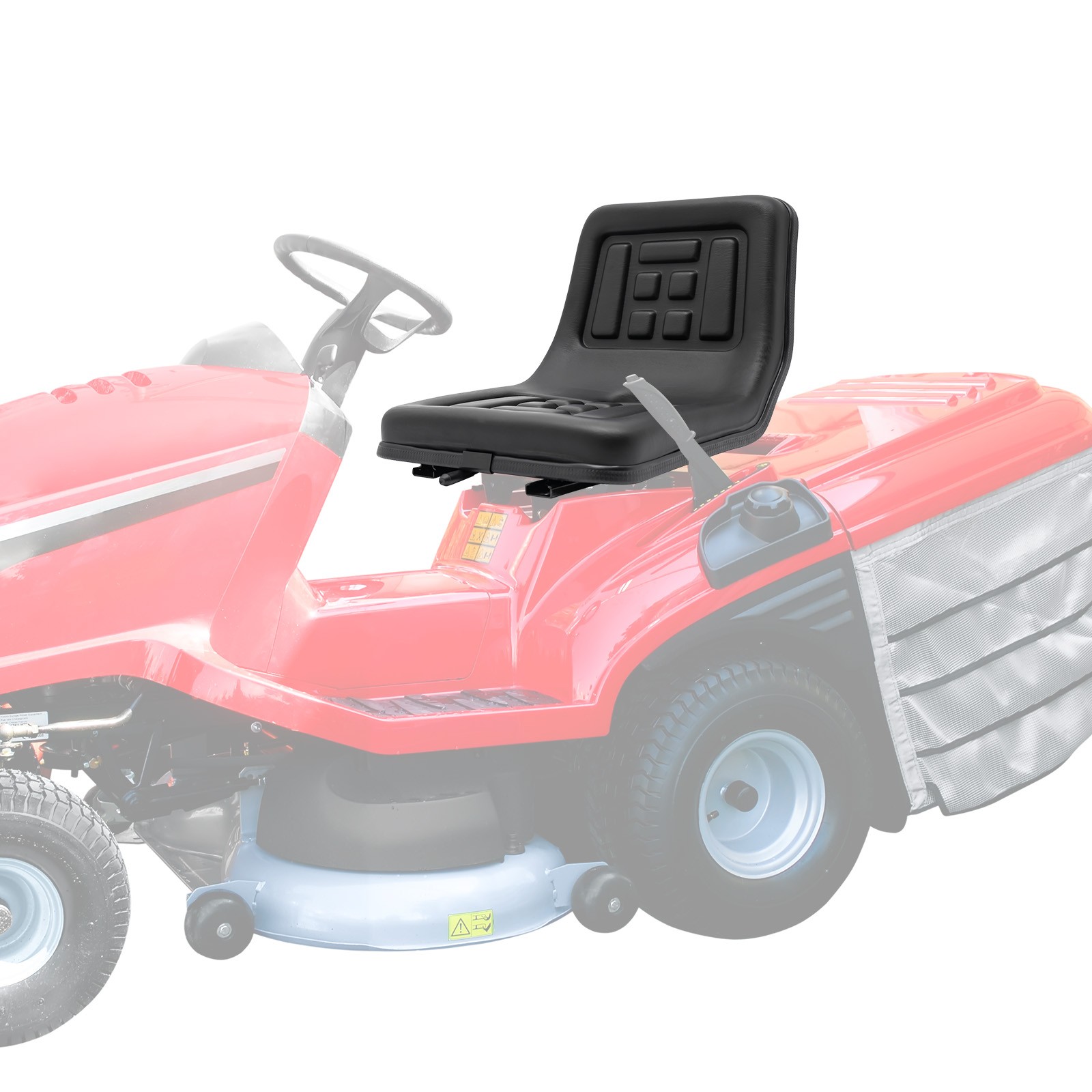 Adjustable Tractor Seat Universal Suspension Seat Dumper Mower Digger