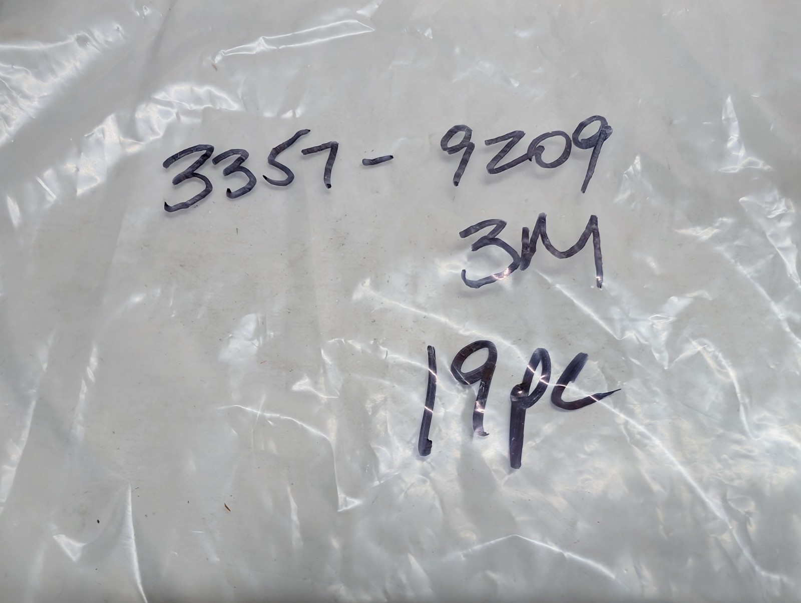 19x 3M 3357-9209 ESD Junction Shell 9 Pin D-Sub Backshell EMI Shield NOS