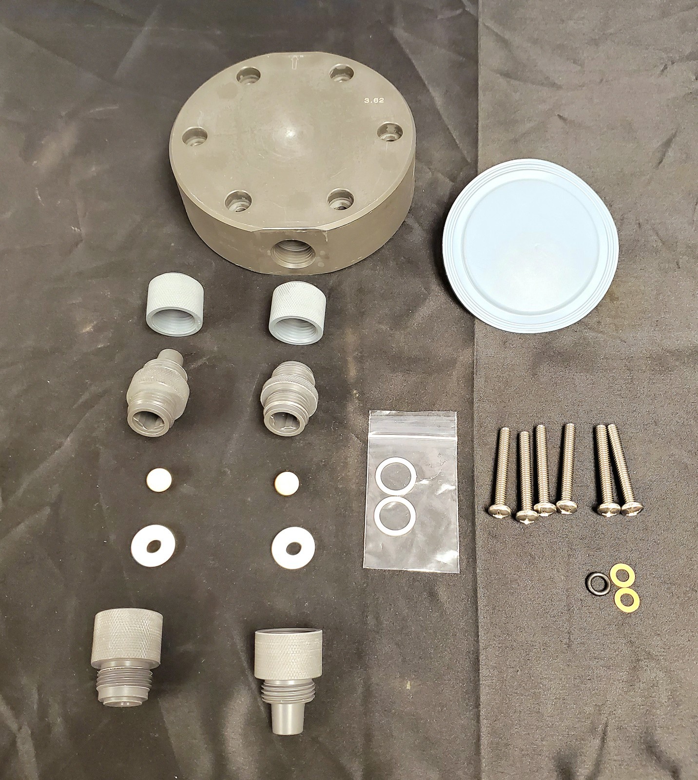 Pulsafeeder KopKit – Replacement Liquid End – PVC/TFE/PTFE/PVC – Part#: K8WTCB