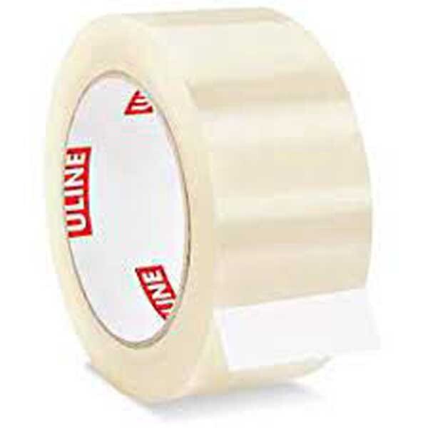 2 Rolls “Uline” Packing Tape Box Packaging 2.0 mil 2″ x 55 yard (165 ft) Boxing