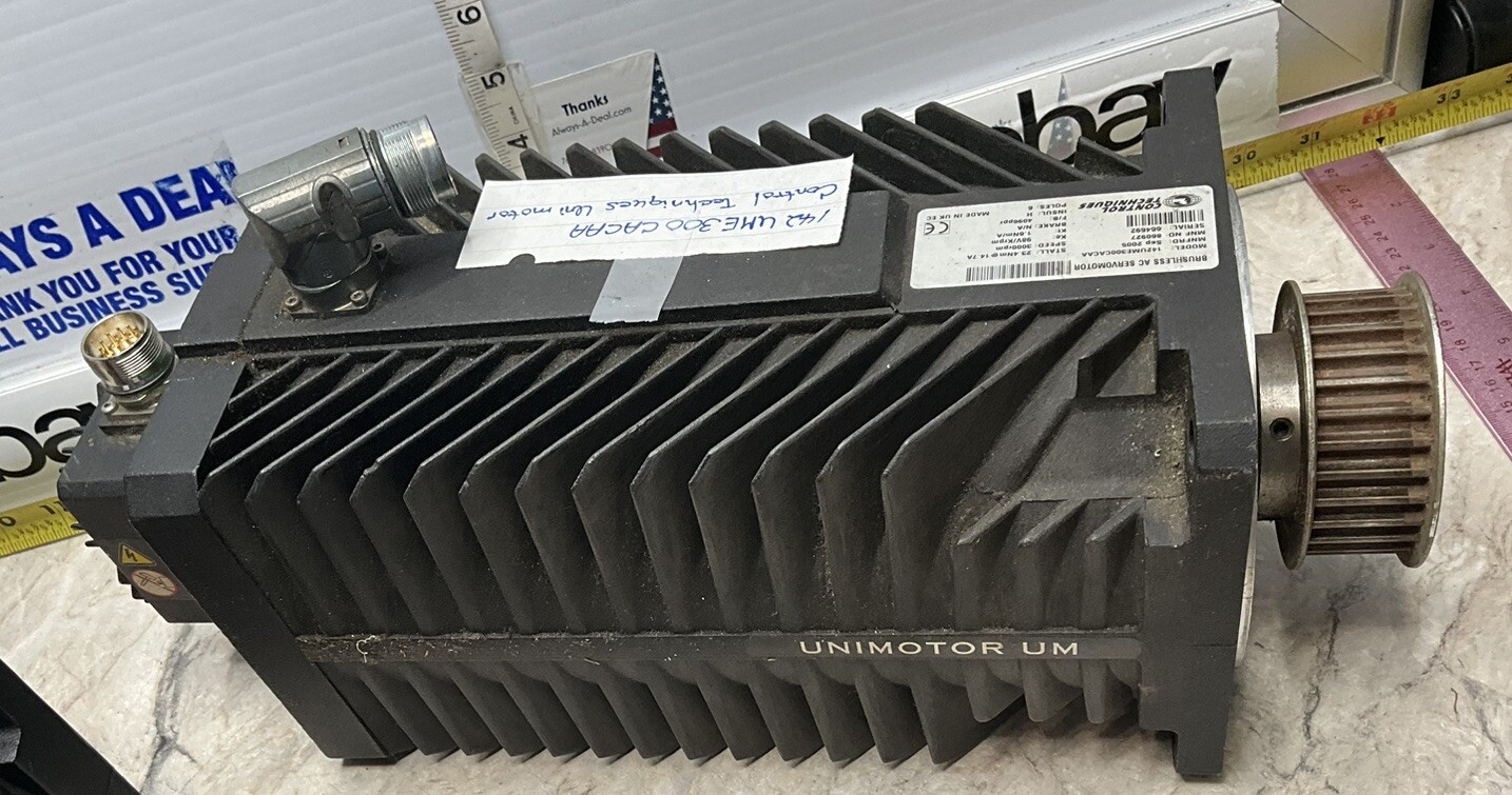 CONTROL TECHNIQUES 142UME300CACAA BRUSHLESS AC servo motor UNIMOTOR UM 860927
