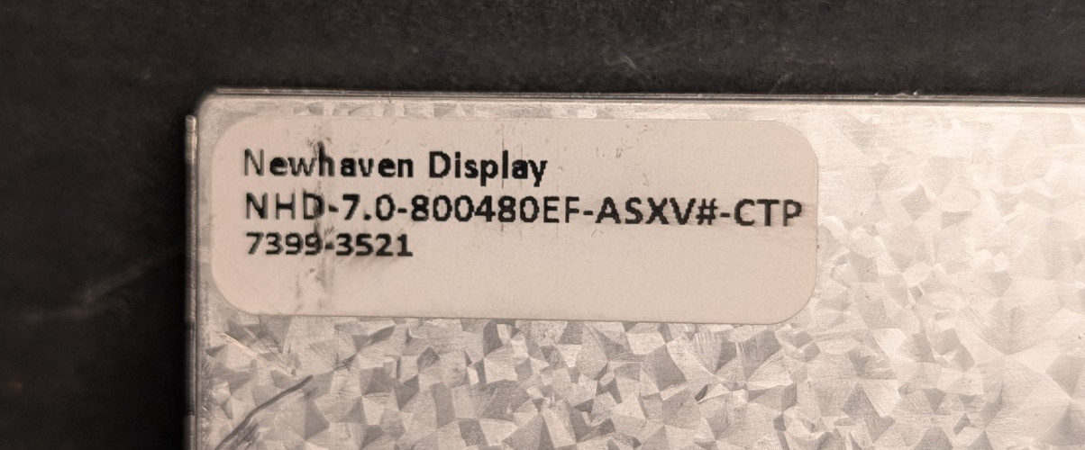 Newhaven NHD-7.0-800480EF-ASXV#-CTP 7″ TFT LCD Capacitive Touch Display