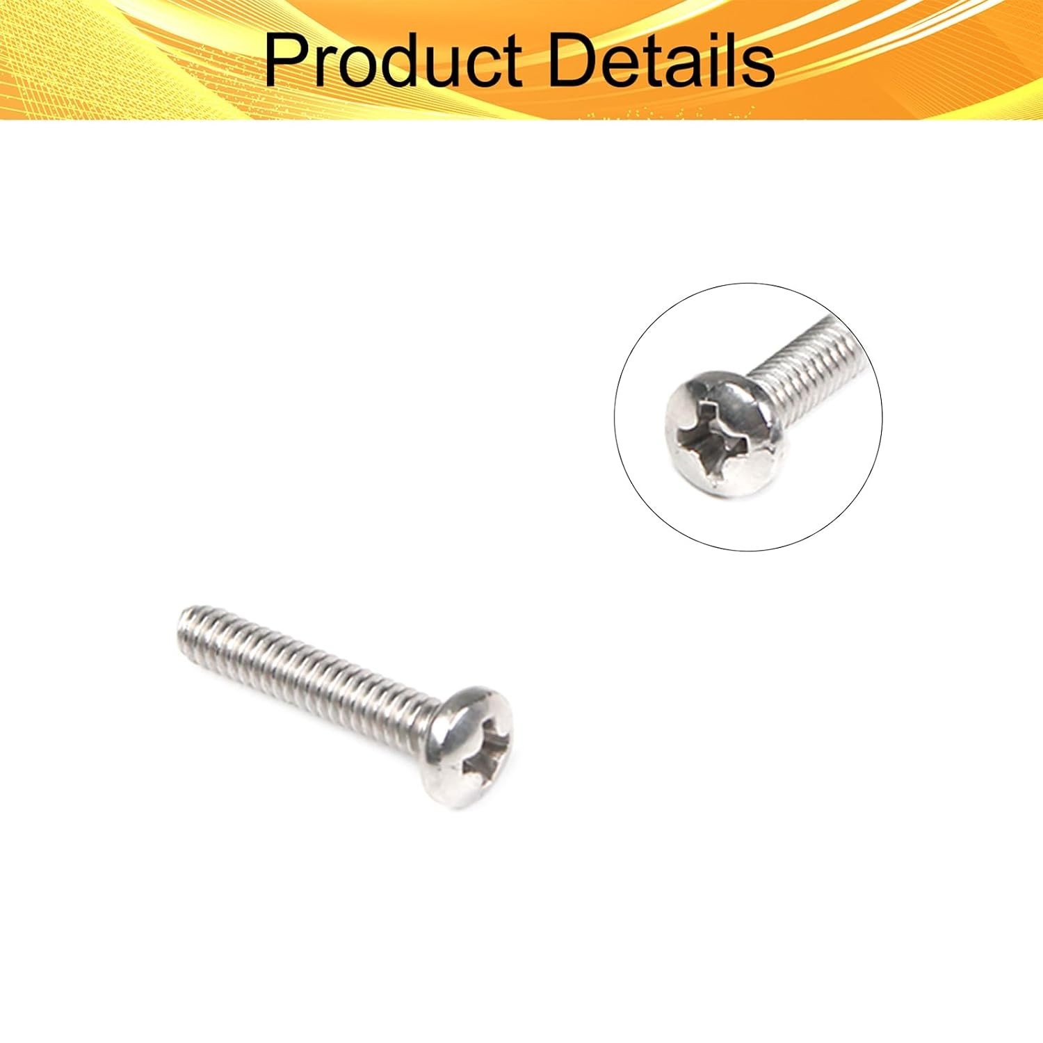 Phillips Pan Head Stainless Steel Essential Hardware