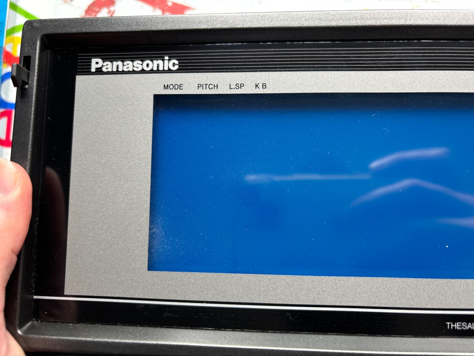 Panasonic Laptop Word Processor KX-WL50 Tested No Power Cable