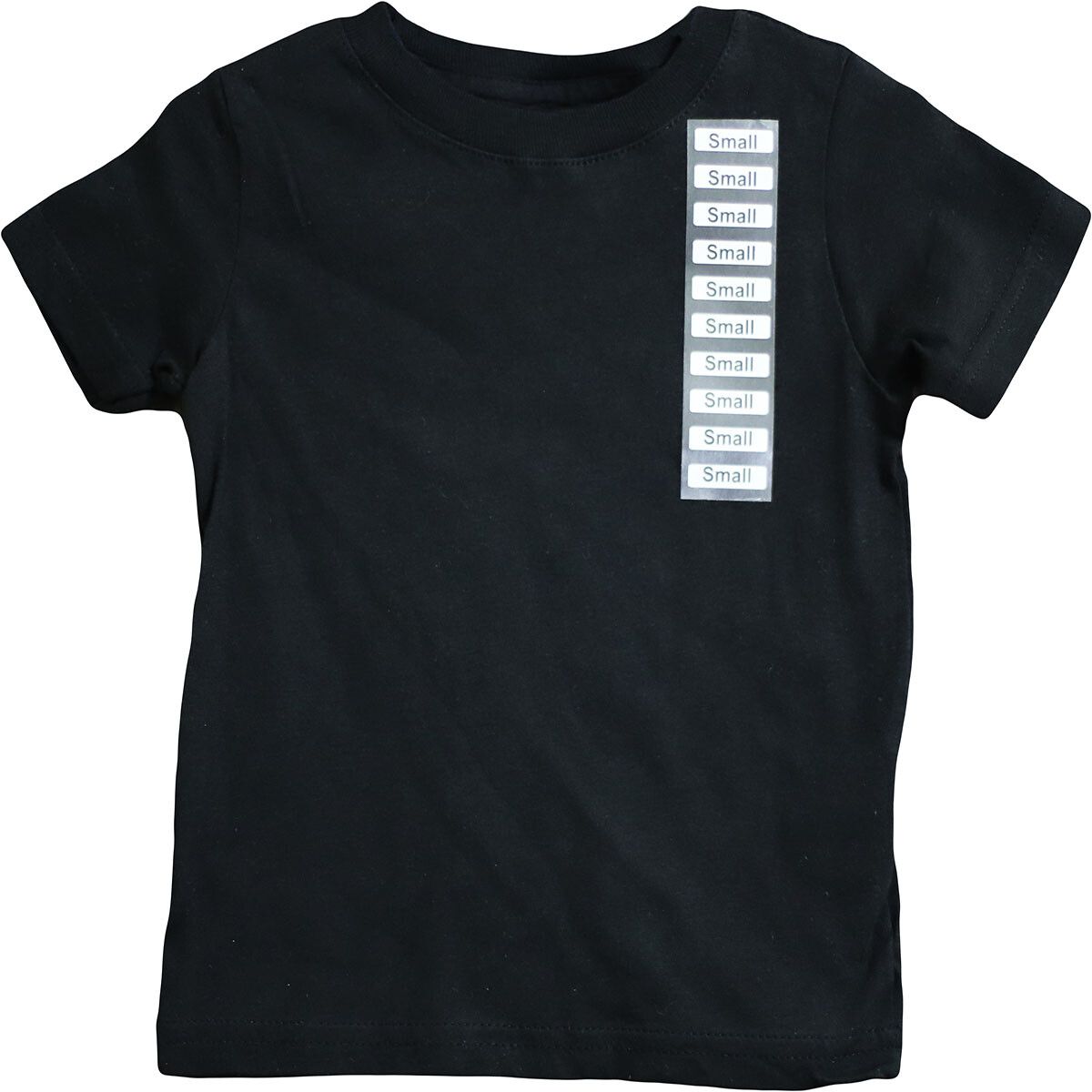 Clear Clothing Size Strip Labels | 1.25 x 5 Inches – 125 Pack | Pick One Size