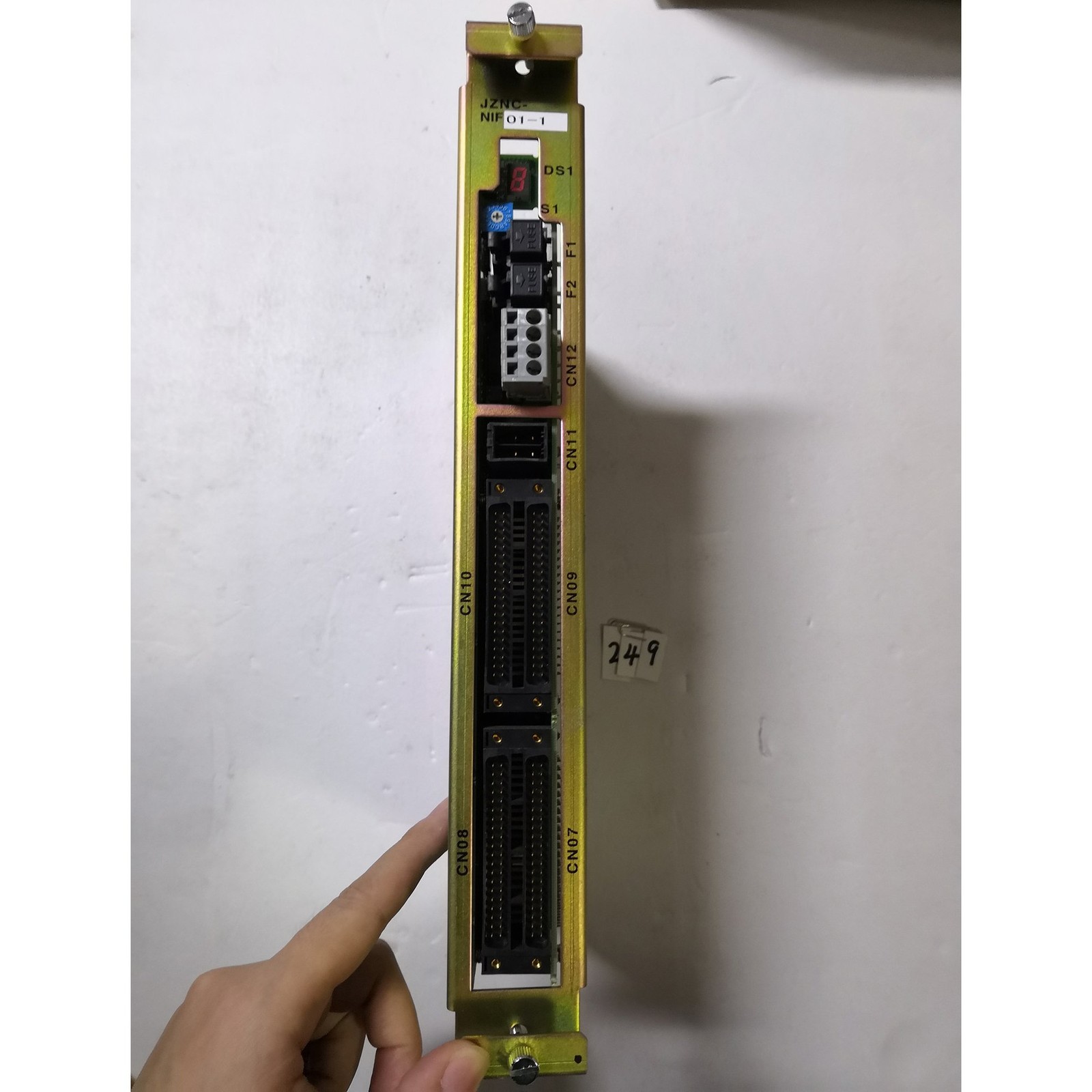 1pc used Yaskawa JZNC-NIF01-1 Robot communication unit spot stock #YP1