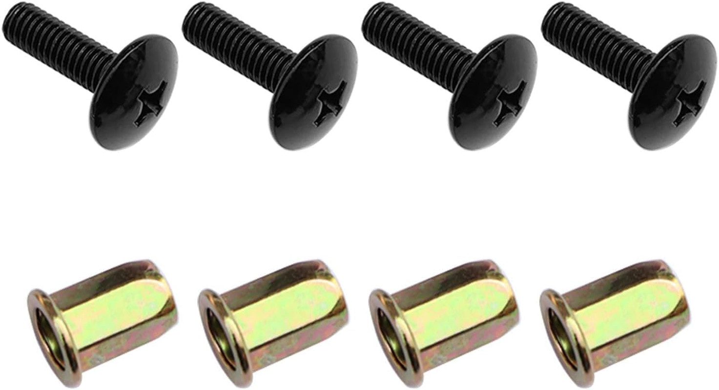 4PCS Tailgate Cover Cap Screw Bolts Compatible with 2007-2014 Sierra Silverad…