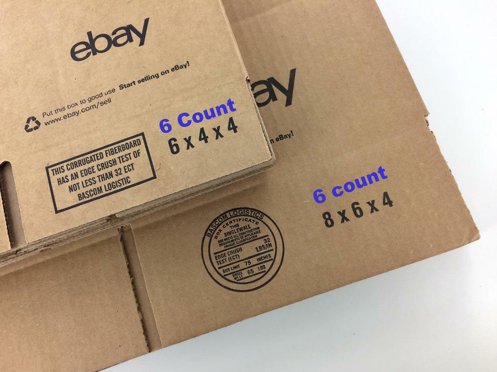 eBay Branded Shipping Supplies Kit Lot Boxes Padded Envelopes Tape Tissue 43 Ct