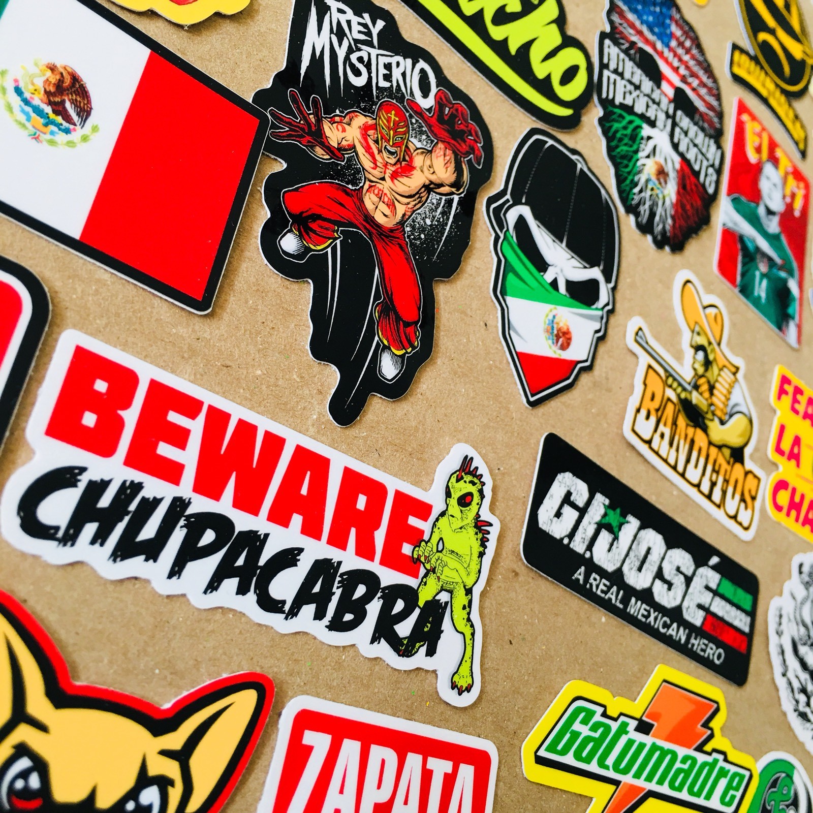 SUPER MEXICAN Hard Hat Stickers 82+ MEXICO HardHat Sticker & Decals, Helmet MX