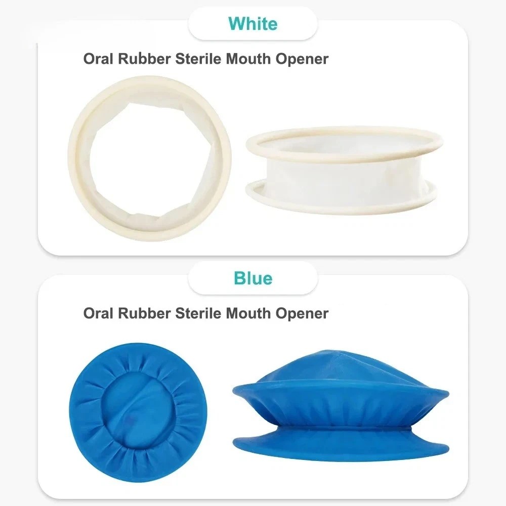 20x Dental Sterile Rubber Dam Cheek Retractor Soft Lip Mouth Opener Disposable