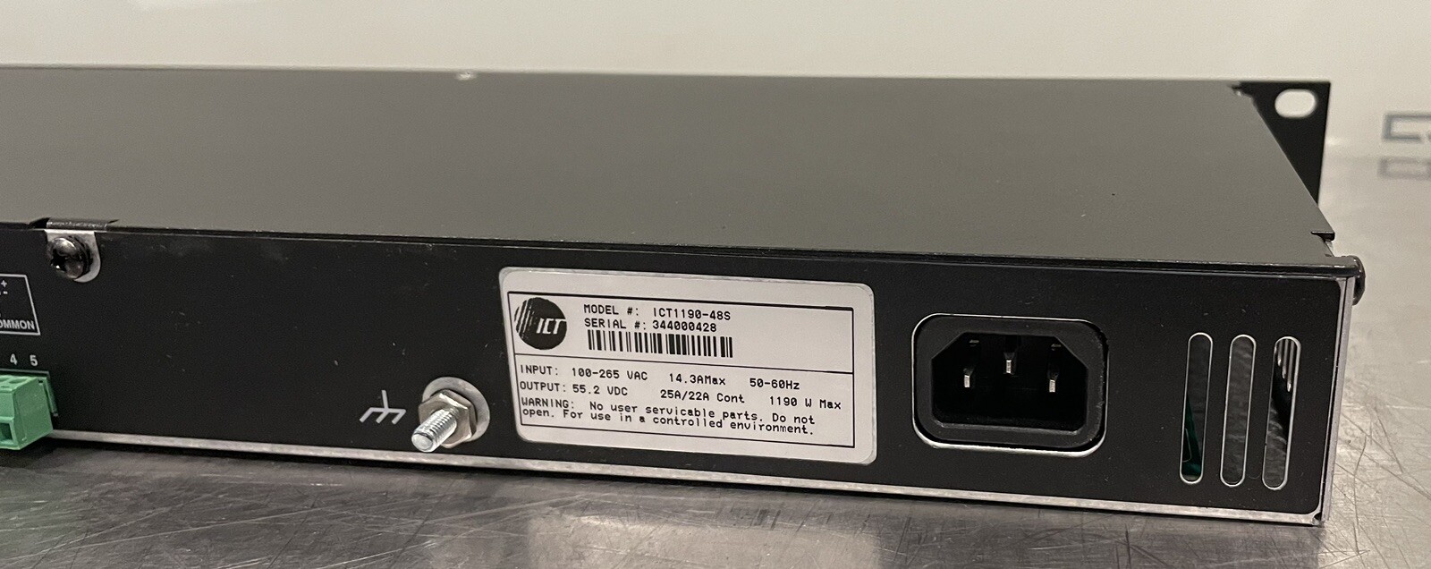 ICT ICT1190-48S Pro Series Power Supply 55.2 VDC 100-265VAC NEW! FREE SHIPPING!