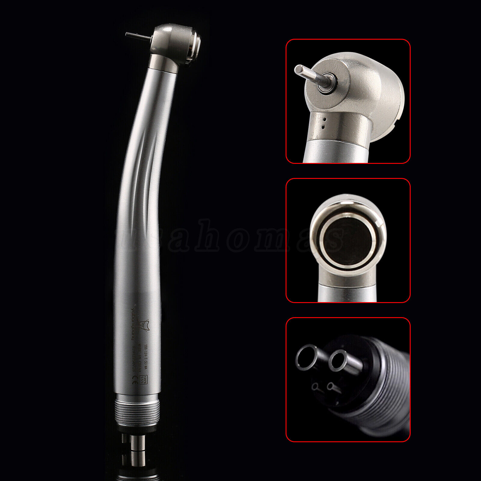 USA Dental Ultrasonic Piezo Scaler Handpiece 5 Tips Fit EMS Cavitron Woodpecker