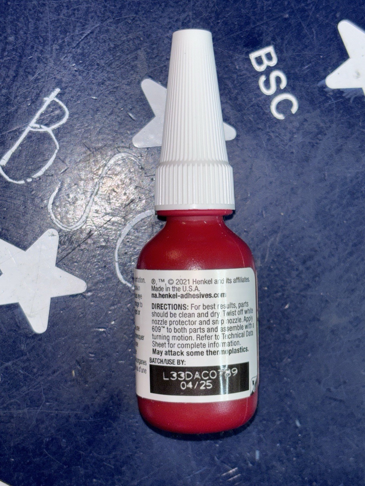 Loctite 609 10mL General Purpose Fast Curing Retaining Compound 135511 60921