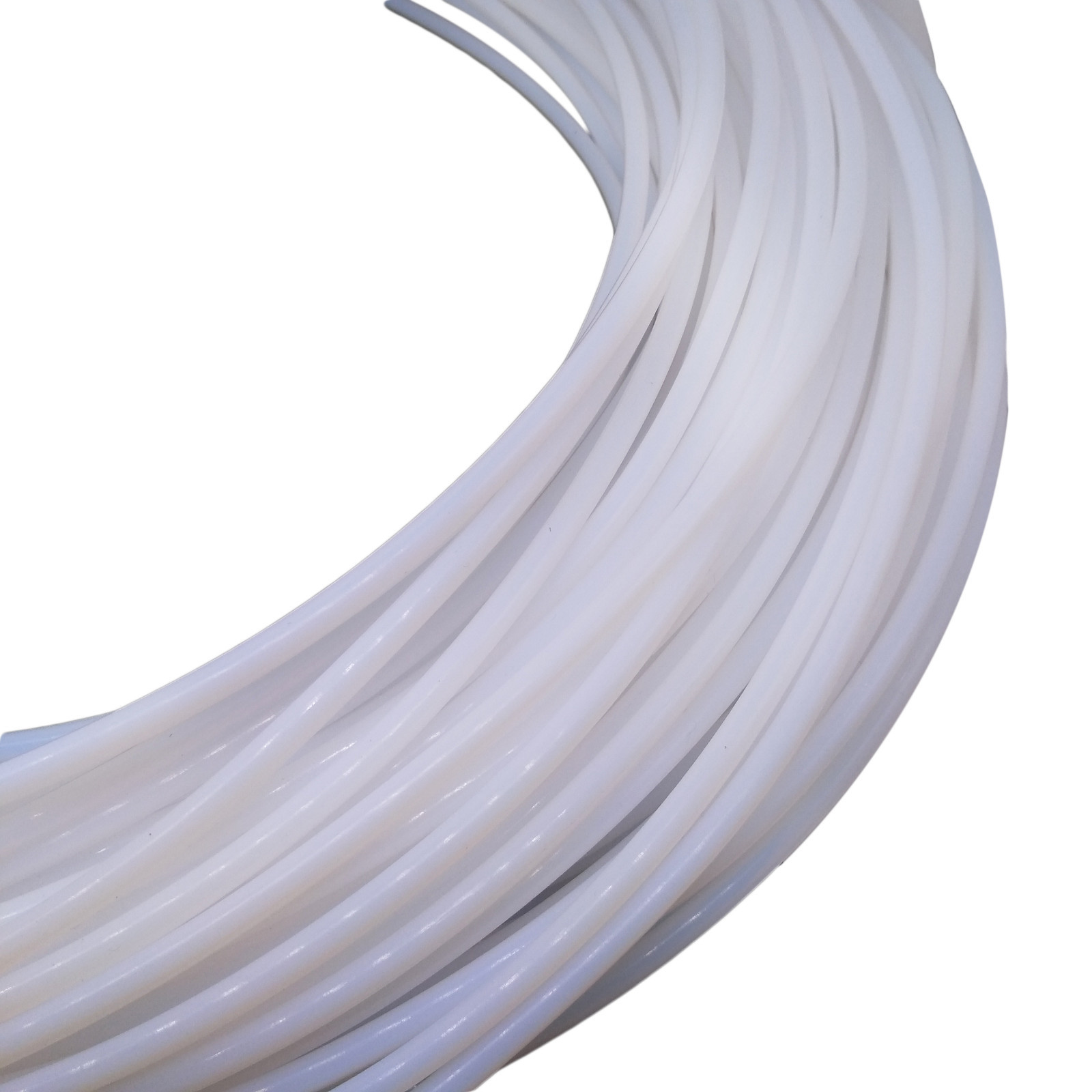 6 Meter 20 Feet OD 5mm ID 3mm Polytetrafluoroethylene PTFE Tubing Tube Pipe Hose