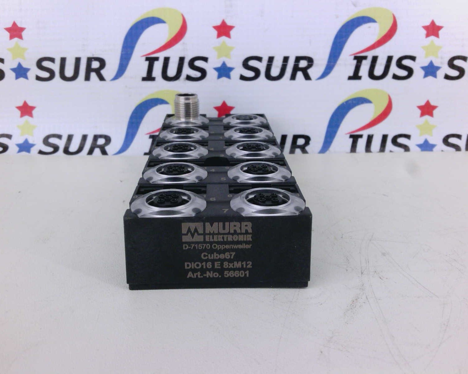 NSSP Murr Elektronik 56601 Cube67 I/O Extension Module DIO16 E 8XM12