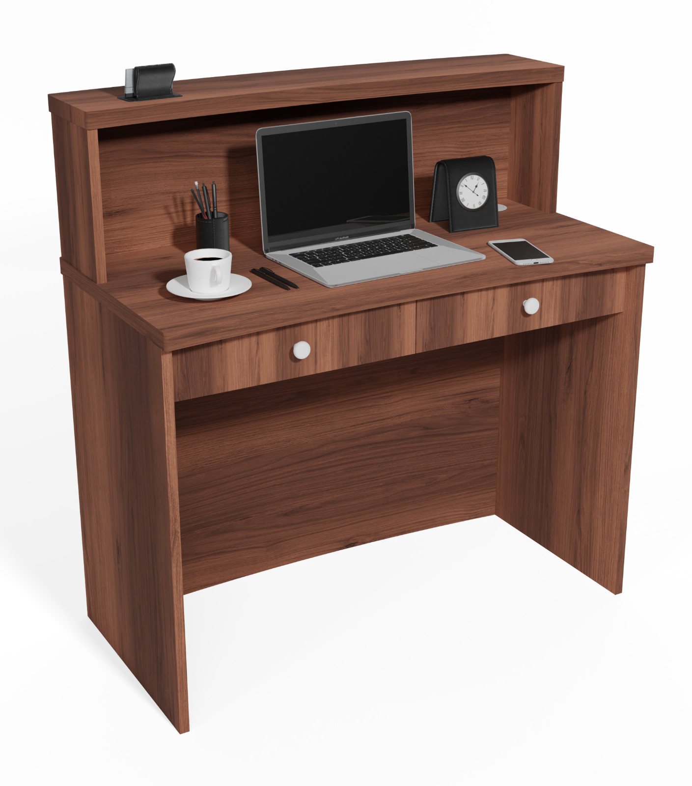 Reception Desk Counter Top, Laminate Desktop, Standing Front Table for Salon Spa