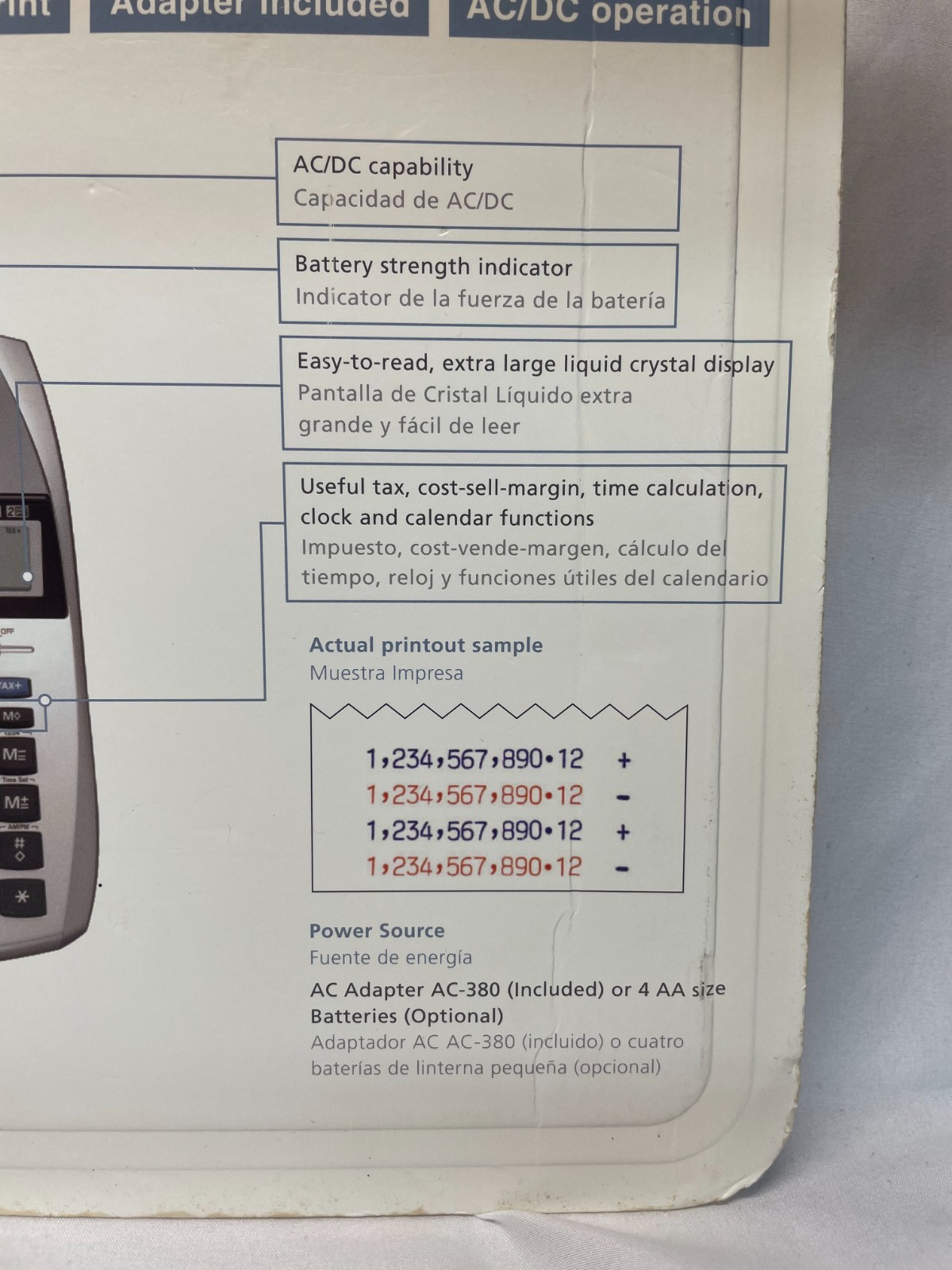 Canon P23-DH V Mini Desktop Printing Calculator and LS-100TS Handheld Calculator
