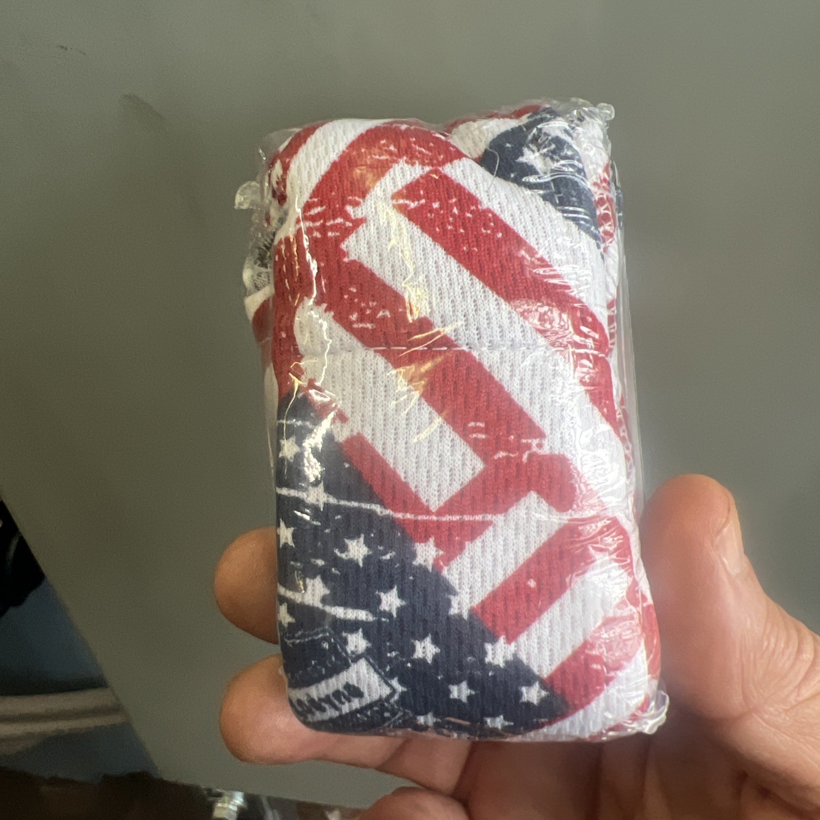 Ergodyne Chill-Its 6615 Absorptive Moisture-Wicking Dew Rag, Stars and Stripes