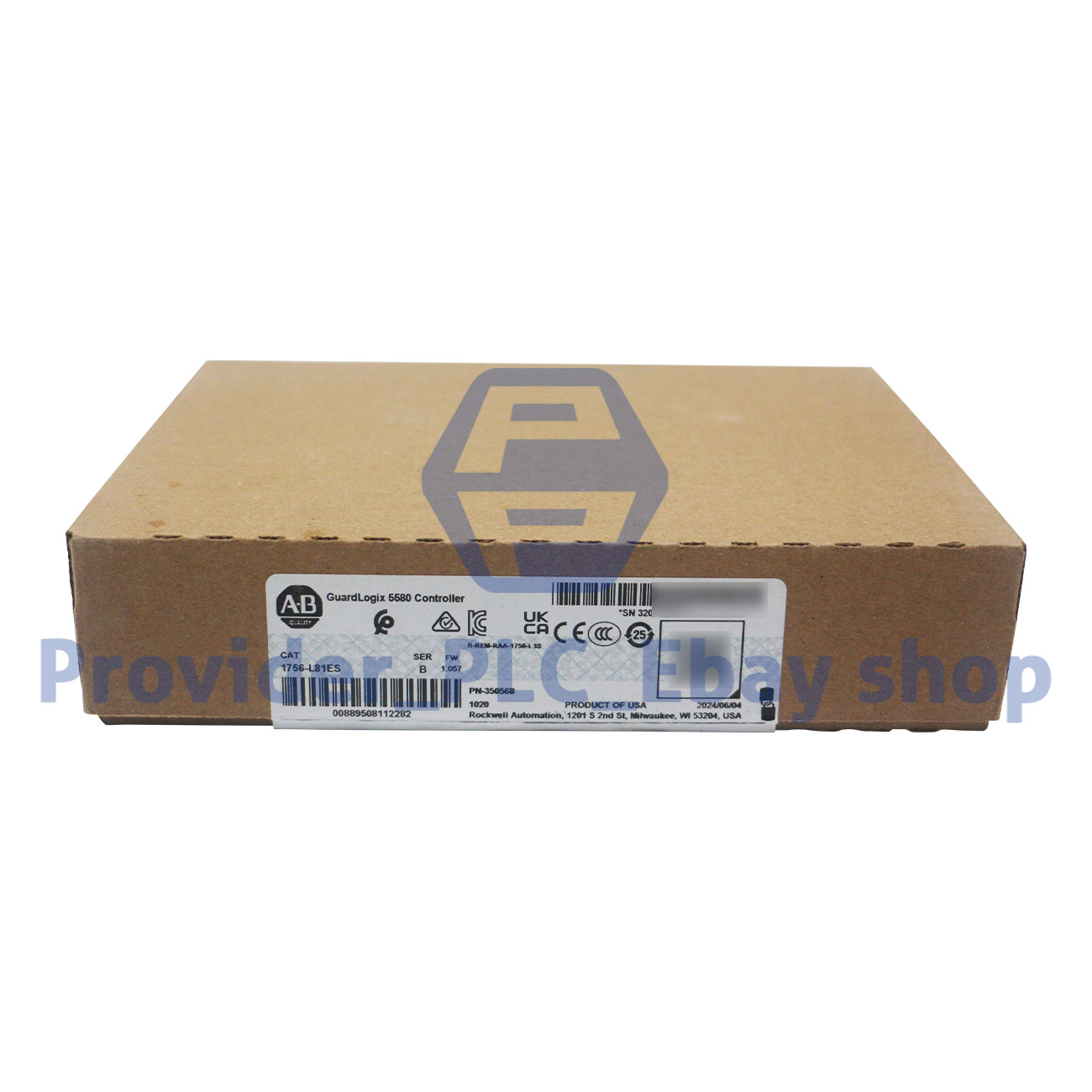 New Factory Sealed Allen Bradley 1756-L81E ControlLogix 3MB Controller 1756 L81E