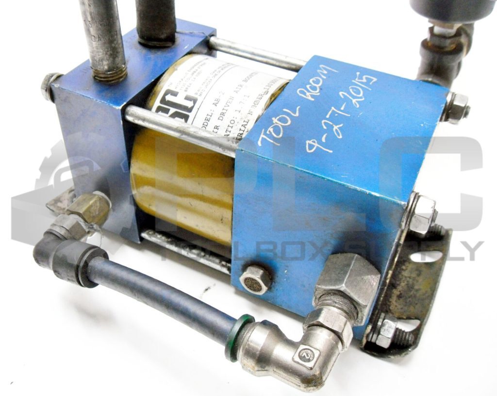 SC HYDRAULIC ENGINEERING AB-2 AIR DRIVEN AIR BOOSTER RATIO 1.7:1