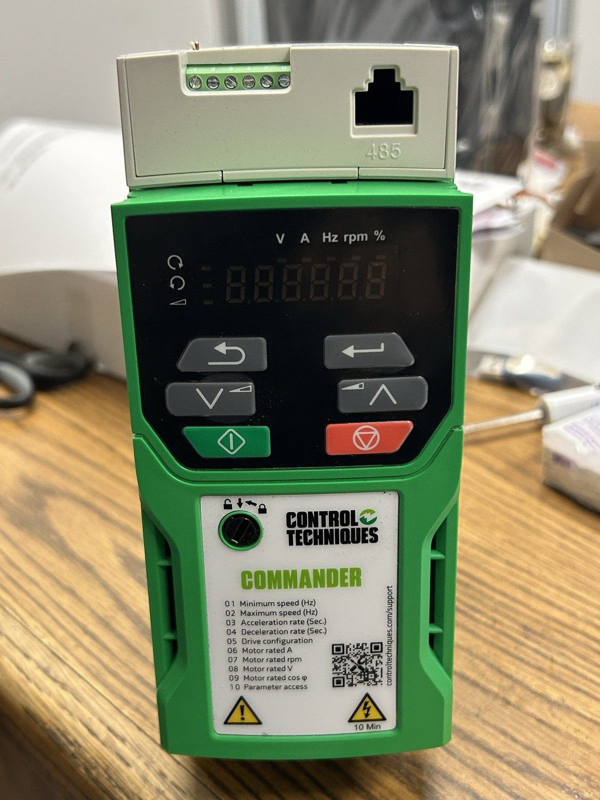 Nidec Corp C300-02400041 A 2hp Control Techniques Commander C