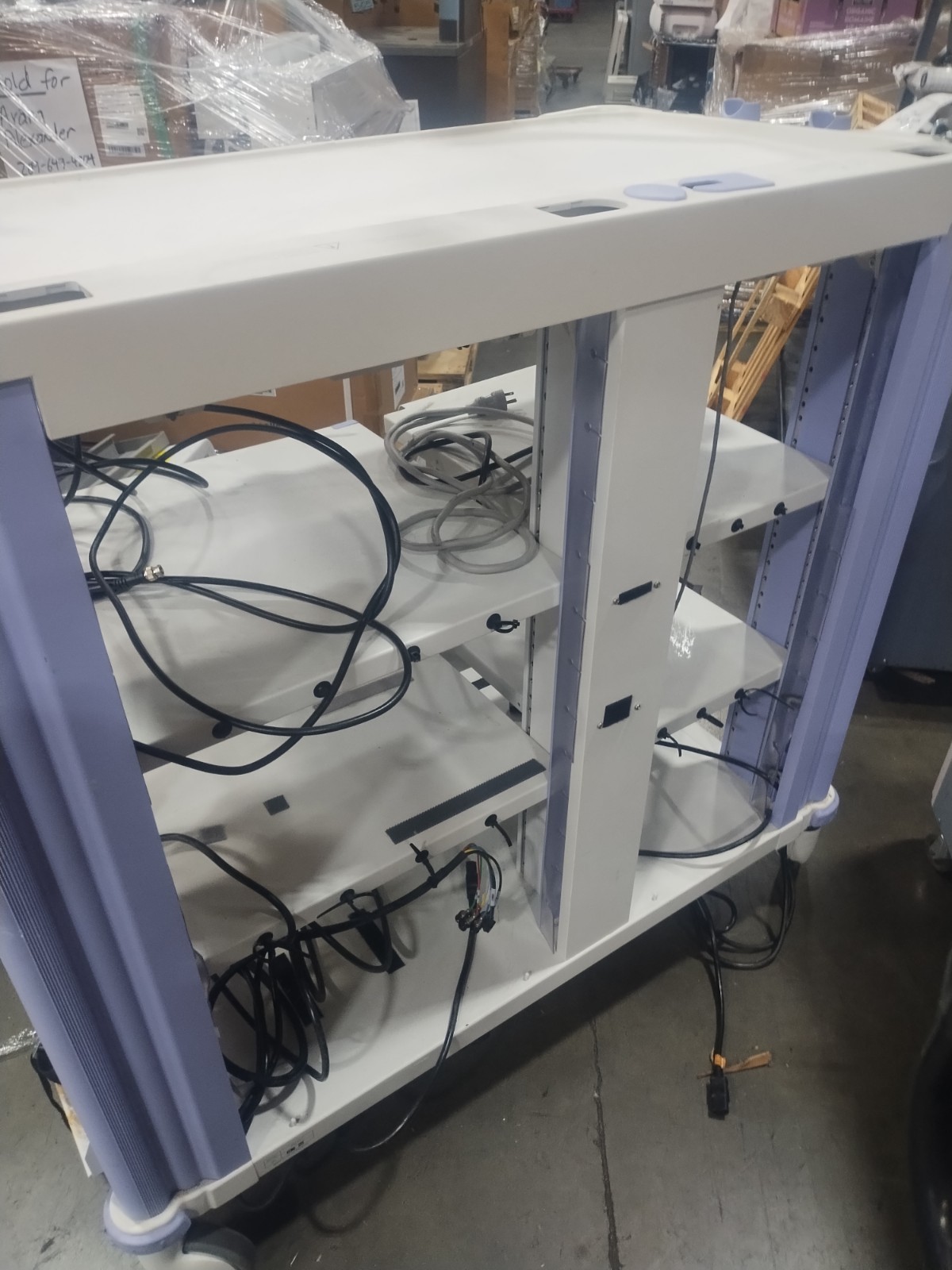 Olympus WM-D60 Endoscopy Cart Mobile Workstation.