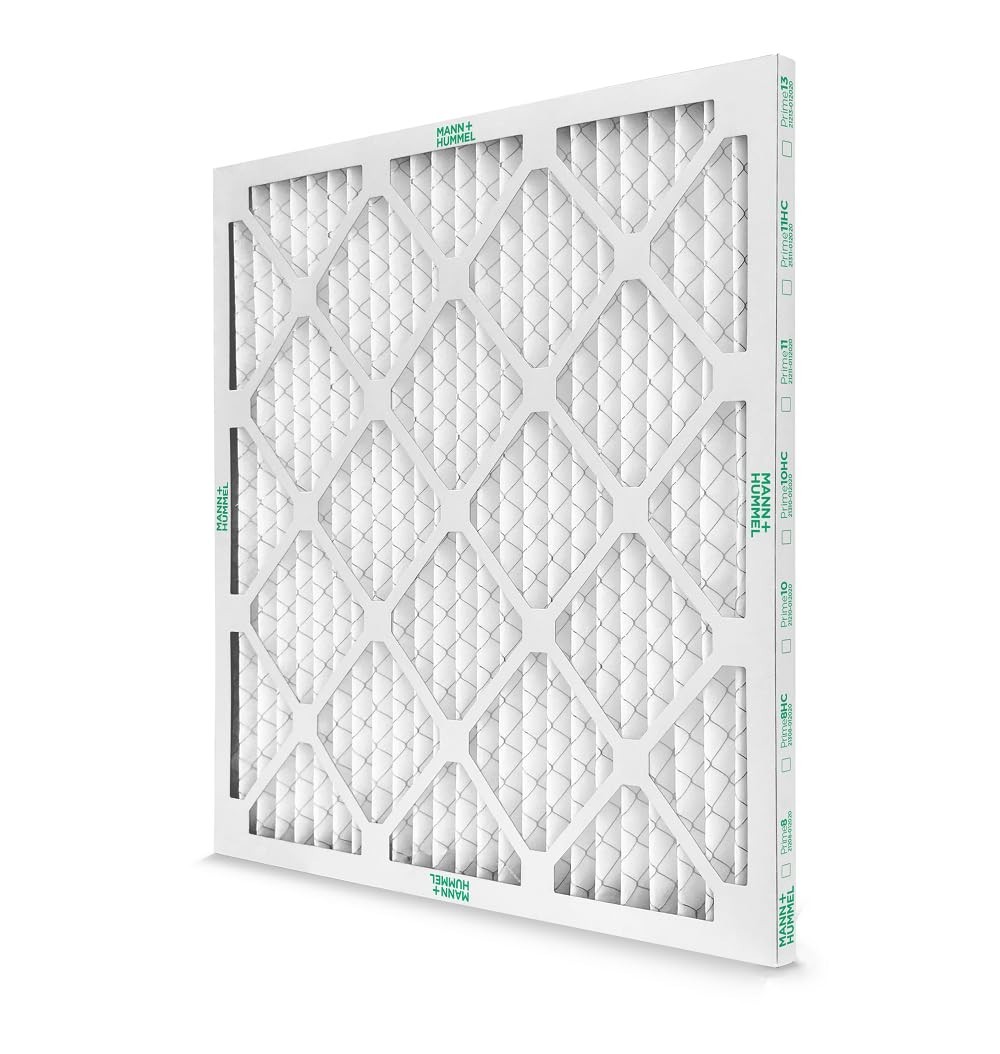 20x20x1 MERV 8 Pleated AC Furnace Air Filters. 6 Pack. Made in USA.