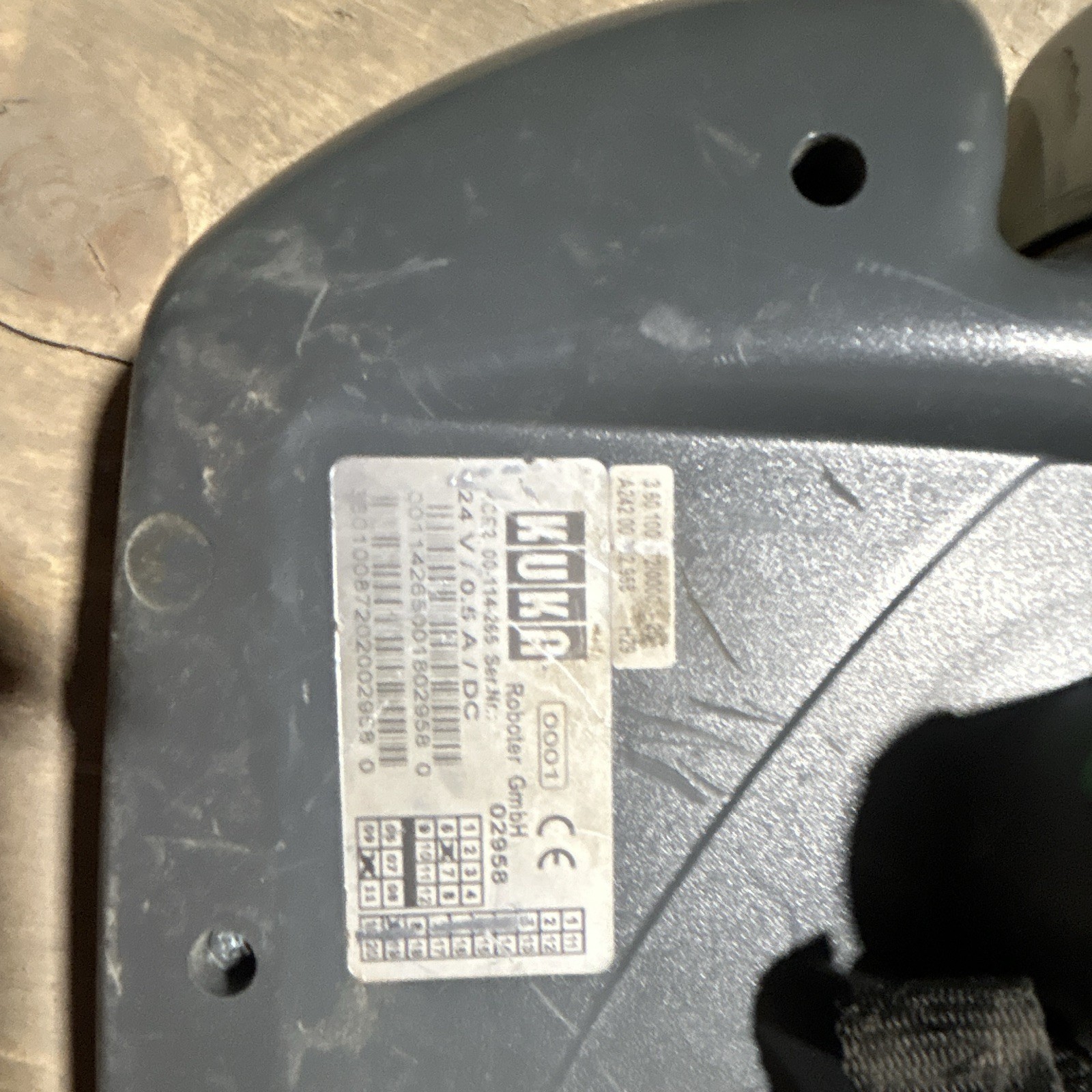 KUKA KCP2 Teach Pendant for KRC2, 7in Color LCD, E-Stop, 00-130-181