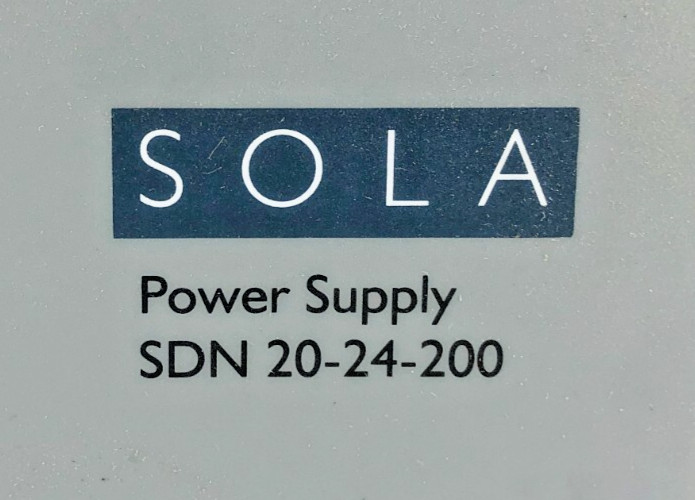 New EGS Sola/Hevi-Duty SDN20-24-200 Power Supply 24V 20A