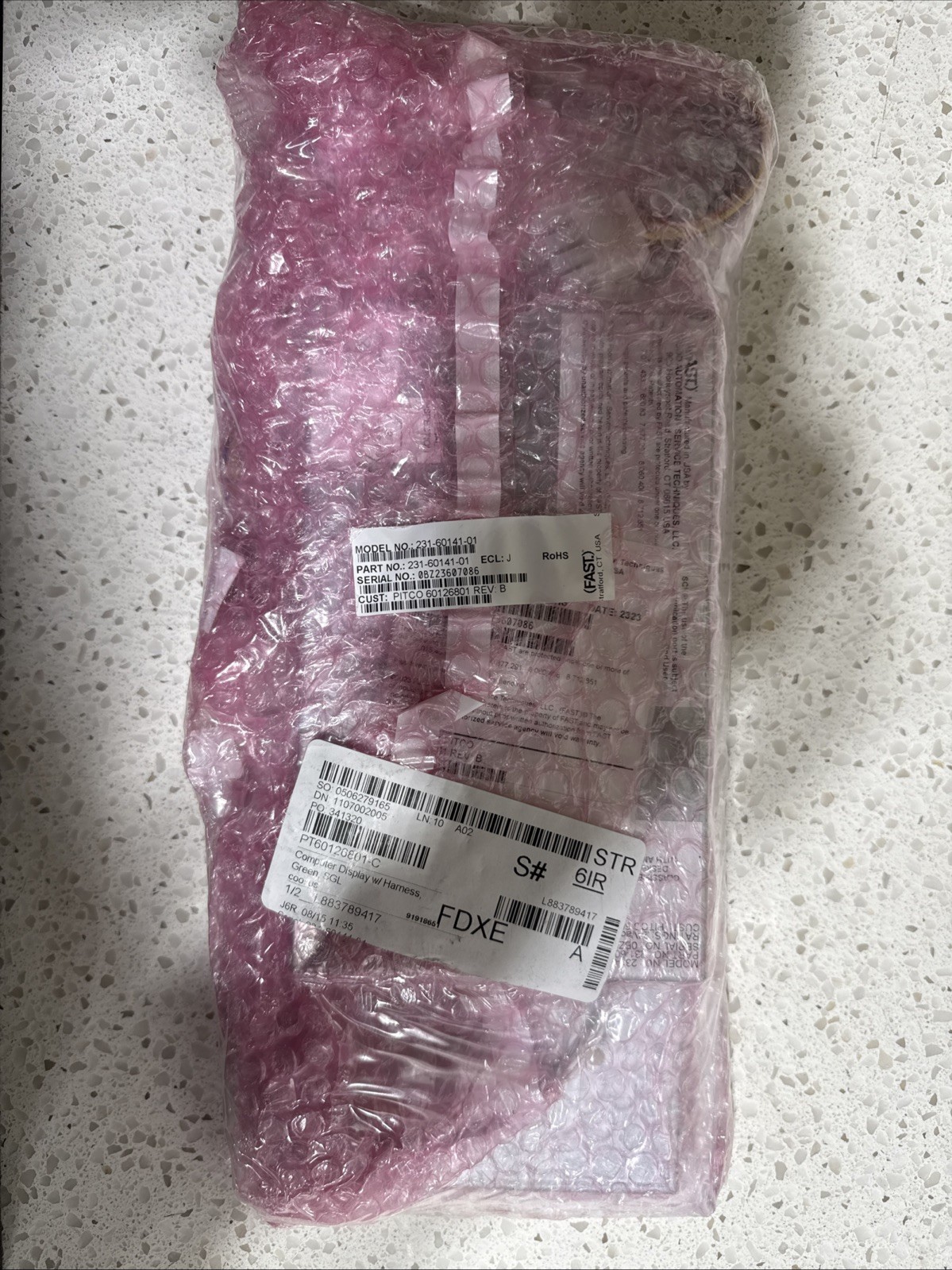 60126801-C Pitco Cmptr,Sgl Green Harness Genuine OEM PT60126801-C. NEW