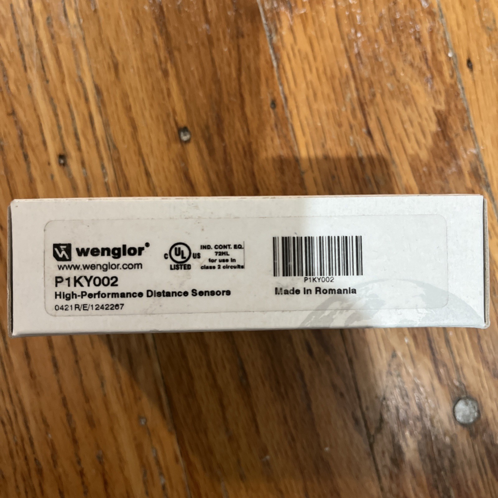 Wenglor P1KY002 High-Performance Distance Sensor Time Of Flight M12