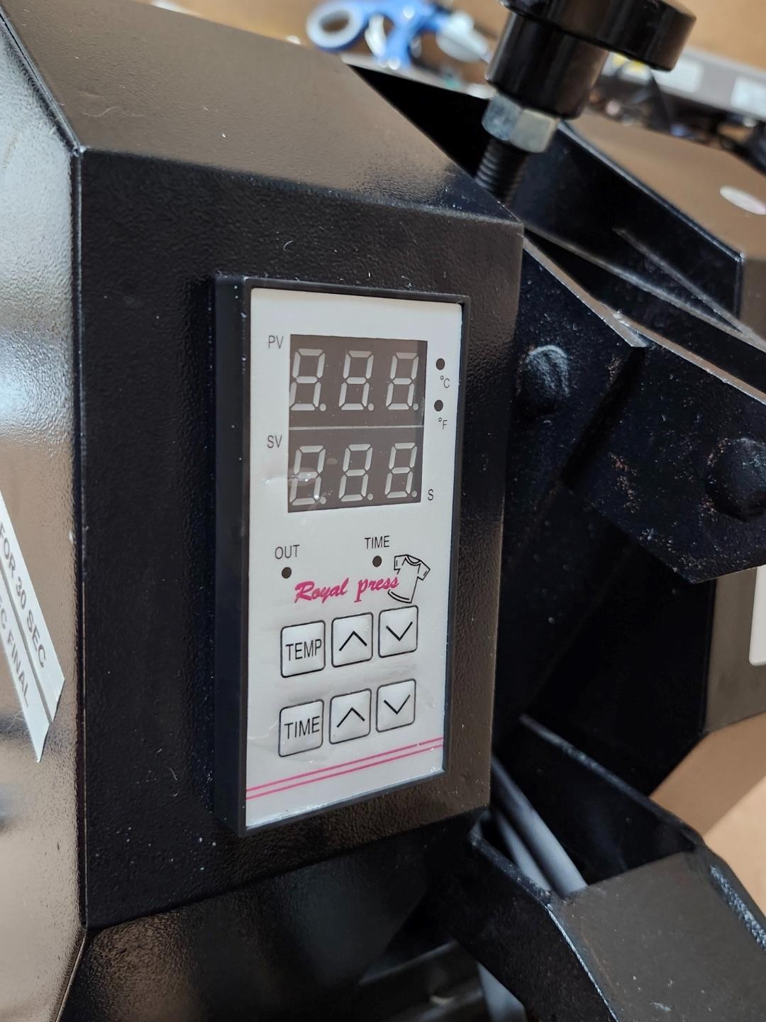 ROYAL PRESS INDUSTRIAL DIGITAL HEAT PRESS MACHINE ! S423 J