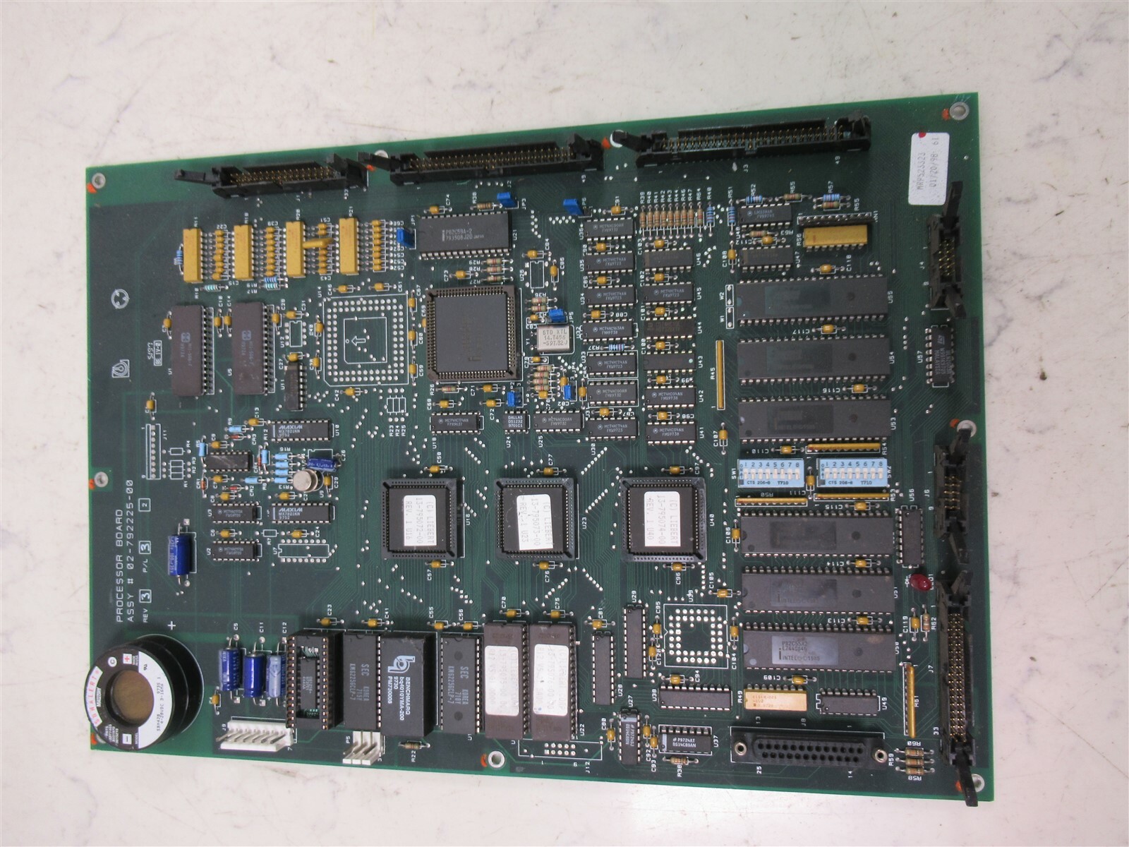 Liebert Processor Board 02-792225-00 Rev 3 Circuit Board Emerson PCB