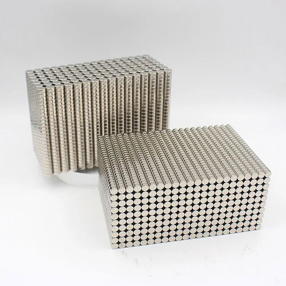 Super Strong Round Disc Magnets Rare Earth NdFeB Magnet N35 Dia 1mm – 80mm