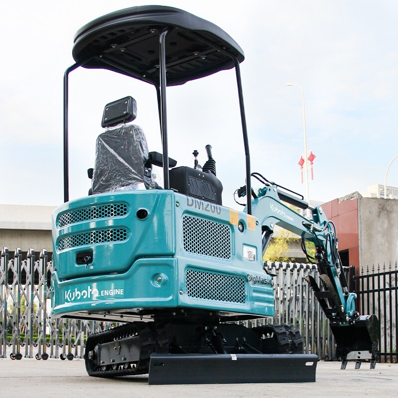4,000 lbs Mini Excavator, EPA Certified USA KUBOTA Diesel Machine
