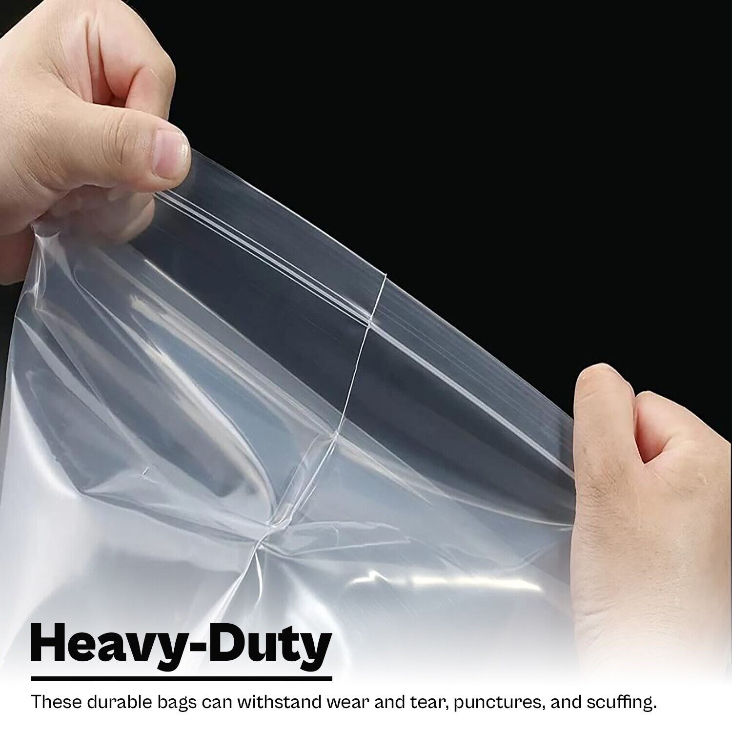 4 Mil Reclosable Bag with White Block 4″ x 6″ Plastic Bag Durable Clear 1000 Pcs