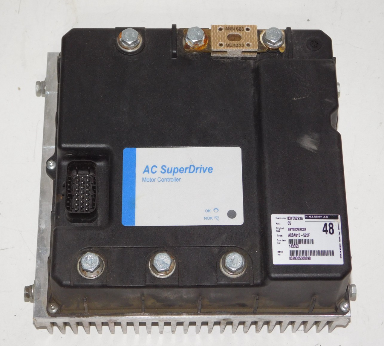 Kollmorgen ACS4815-525F Danaher 83Y05293A AC SuperDrive Motor Controller Module