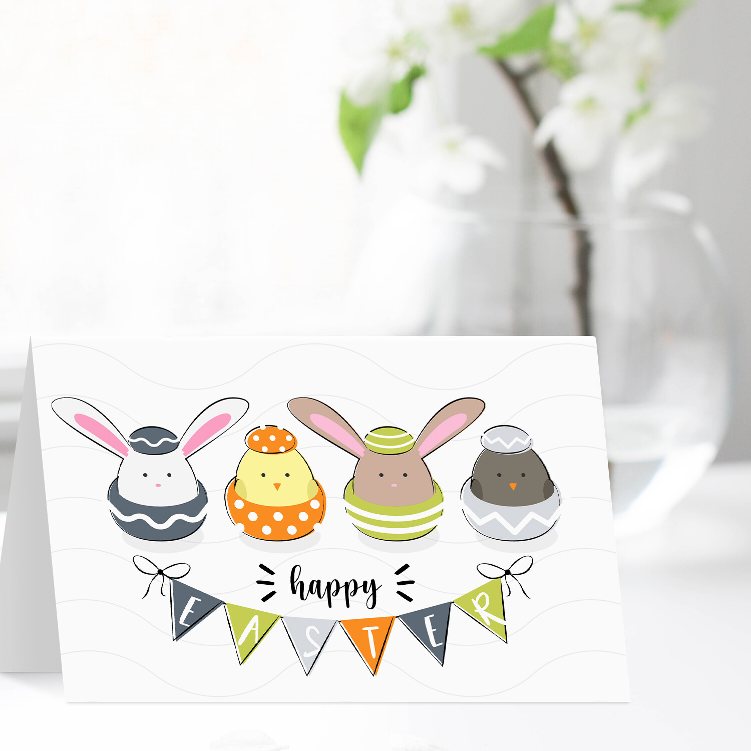 Blank White Half Fold Greeting Cards – 5.5 x 8.5″ – Uncoated – 50 per Pack