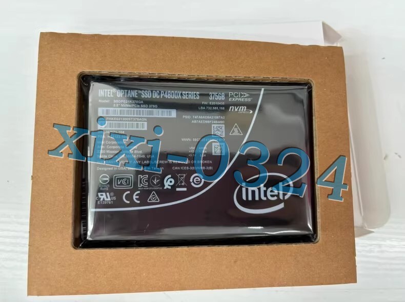 New Intel SSDPE21K375GA01 DC P4800X 375GB SSD Solid State Drive Fast delivery
