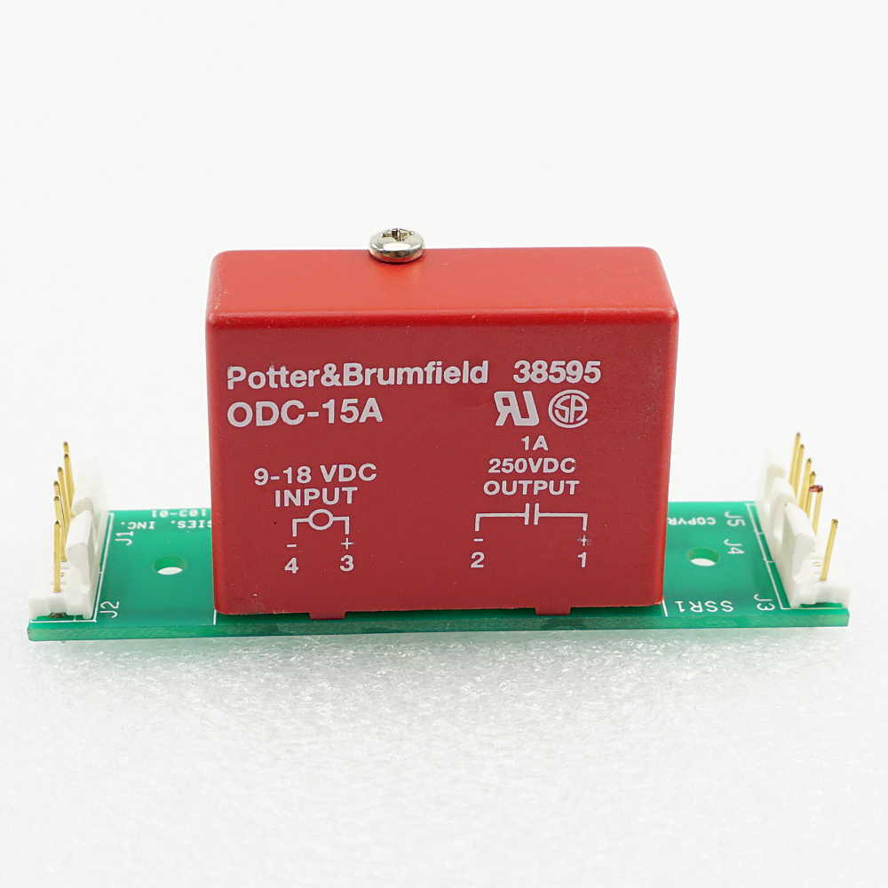 ASYST 3200-1103-01 Relay Module Board with Potter & Brumfield ODC-15A 38595