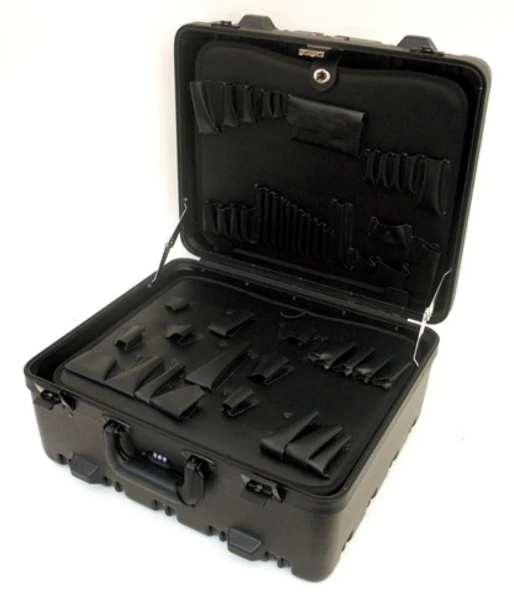 359T-SGSH – PLATT LUGGAGE – SUPER-SIZE TOOL CASE – BLACK – Interior Dimensions (