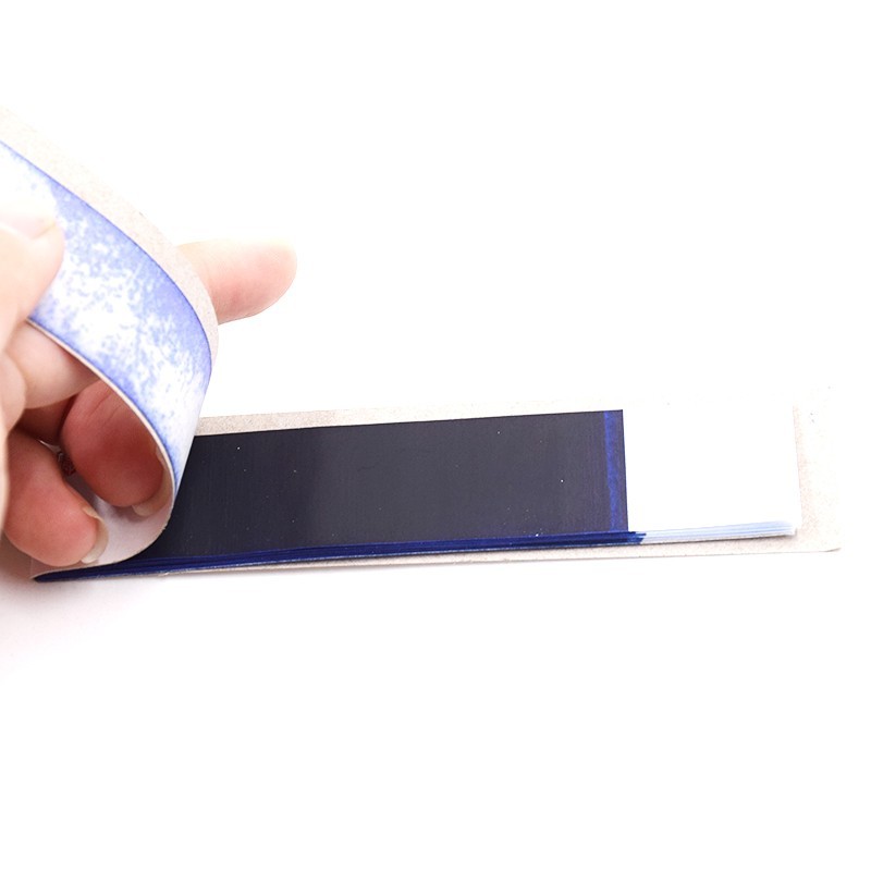 200 Sheets/Box Dental Articulating Paper Double Sided Teeth Care Blue/Red Strips