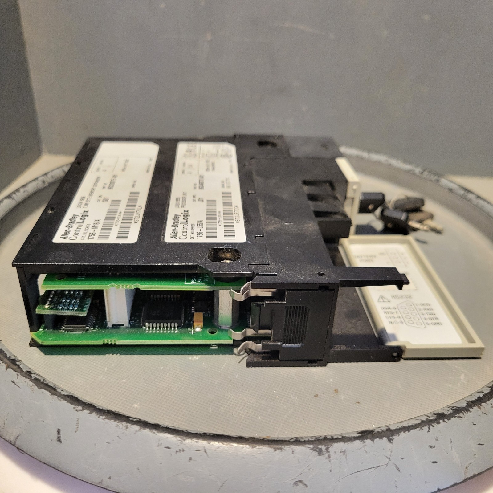 Allen Bradley Processor Unit w/ 7.5M Byte Mem. Ext., 1756-L55, 1756-M16