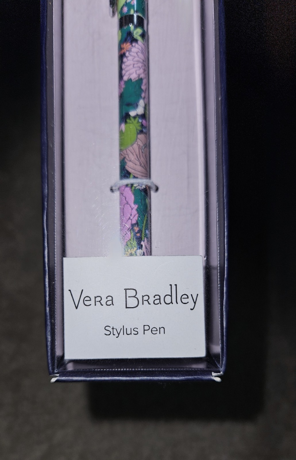 NEW Vera Bradley Ballpoint Pen w Stylus Bloom Boom Floral Design Refillable