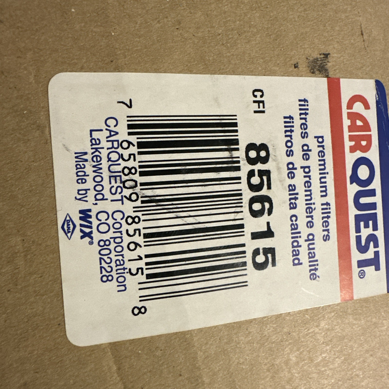 Carquest Premium HD Hydraulic Filter 85615